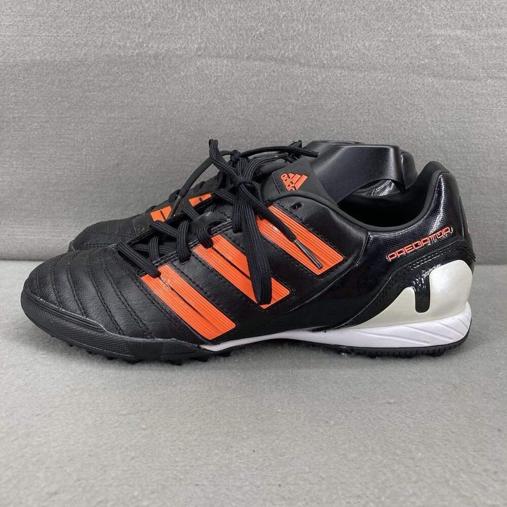 Adidas Predator Adipower TRX FG 2011 Black Orange Soccer Football Cleat Men 6.5